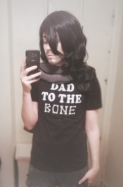 zuricosplay: The kids gave him this shirt for father’s day and he actually loves it so much. Aizawa Shouta || AKA Eraserhead || Boku no Hero Academia    My other sites ^_^: Facebook || Instagram   