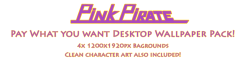 thepinkpirate:  thepinkpirate:  In case you didn’t know, I have a new art pack out! It contains the above image and 3 more featuring my other OCs; Lisa, Sarah and Lucia. I’m moving to a new apartment on the 1st of March so I’ve put this one out