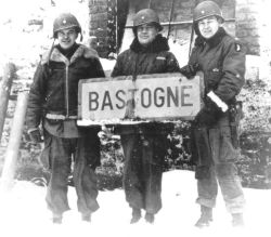 peashooter85:  Nuts! In December 1944, when the German army launched the surprise Battle of the Bulge, Major General Maxwell D. Taylor, commander of the 101st Airborne Division, was away, attending a staff conference in the United States. In Taylor’s