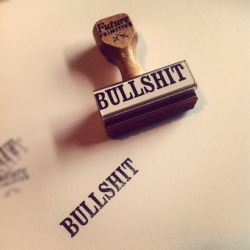 notnumbersix:  lovelykinkythings:  I have a mighty need for this stamp. I’ve always had an urge to stamp someone’s forehead when they spew lies. This could makes that urge a reality.  Go to knockknockstuff.org; they have stamps. I have the WTF stamp