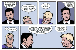 katyakatkate:  Hawkeye #6 (vol 4) What are you waiting for? Read this series.   Aww clint
