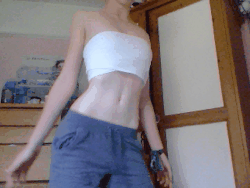 cutiebum:  today is pretend you’re hula hooping and love your belly day  Loving these gifs, why only pretend you love your belly you have got an amazing figure. I could watch you pretend to be hula hooping all day. Did you ever try out the hula hooping