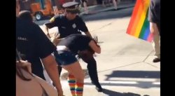 thefingerfuckingfemalefury:  fandomsandfeminism:  aliveagaintoday:  priceofliberty:  Video Shows Pittsburgh Cop Punching Teen At Gay Pride In An Apparent Use Of Excessive Force A video showing a Pittsburgh Police officer using what appears to be excessive