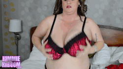 Get a handful of @thekimmiekabbom this V Day at KimmieKaboom.com! #bbw #tits #chubby #boobs