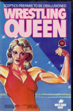 Wrestling Queen (White Rider Video VHS tape). From a car boot sale in Nottingham.  This fast moving all action documentary film follows the tortuous trail of this striking 21 year old Vivian Vachon in her struggle for fame and fortune on the international