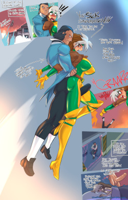 Rogue VS Shaw 01 -1- -2- -3- -4- -5- -6- -7- -8- -9- -10- -X1- -X2- -X3- Everyone on boards the X-Ship! (Thanks again all thoughs folks who supported this comic through patreon.com/bootydoc