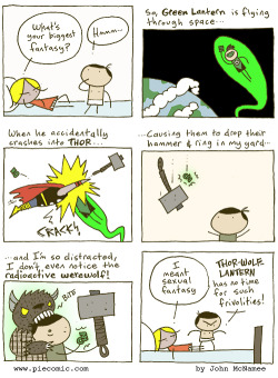 thefrogman:    Pie Comic by John McNamee [tumblr | patreon]  