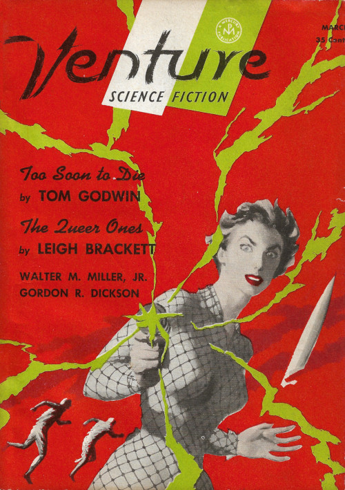 Venture Science Fiction Magazine Vol. 1 No. 2 (Fantasy House Inc. 1957).From eBay