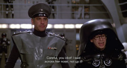 highenergyjewtrino:  fahad0029:   Spaceballs 1987     You’re welcome, friends.  I don&rsquo;t think Space Balls the movie was great, but piece by piece it has some of the best comedic scenes in all of Mel Brook&rsquo;s career.