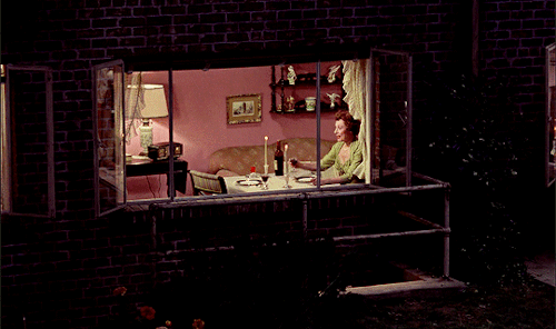 classicfilmblr:  Miss Lonelyheart. At least that’s something you’ll never have to worry about.Rear Window (1954), dir. Alfred Hitchcock