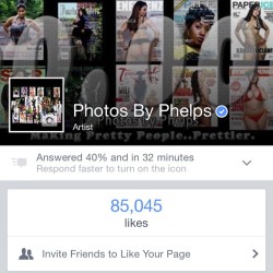 85,000 likes!! Whew&hellip; I see 100,000 likes peeking around the corner!! As always thank you everyone who supports me and shares my work. My gratitude always.  #85000 #facebook #fanpage #photosbyphelps  Photos By Phelps IG: @photosbyphelps I make prett