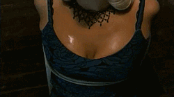 gaggedactresses:The delicious April Telek cleave-gagged and showing serious chest in Camouflage. I mean, Christ. CHRIST…