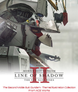 doujingo:Gundam Line of Shadow II DoujinshiIf your love of Mecha started with the original Mobile Suit Gundam series, then this is definitely a doujinshi you don’t want to miss.Mobile Suit Gundam Line of Shadow II - The Sun Also Rises, is a collection