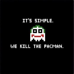 #pacman #batman #joker