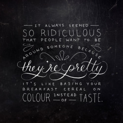 lo-ipsum:  Day 15 - John Green Quote - Paper Towns © Lauren Coutts 2013 