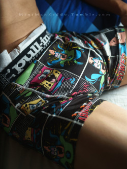 minimaxkiddo:  Check out some of m cewl underwear :D! Spongebob is really cewl but patrick star is awesome :P!