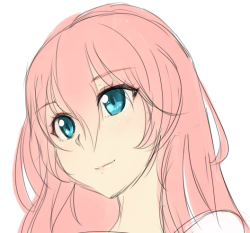 a very fast doodle of Luka, I have something special to post for you guys in a bit! Please sit tight! 