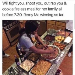 queen819:  MA Monday!! Remy Ma you been the Queen of Rap!!