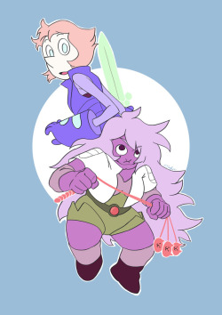 oliviajoytaylor: day 2- (bravest warriors) crossover @fuckyeahpearlmethyst This is the only one ill have spent time on and done properly  