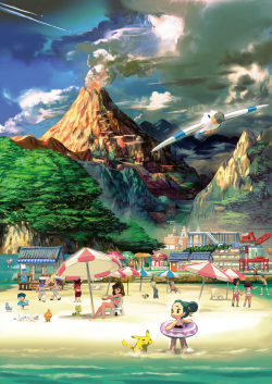 places-in-games:  Pokemon Omega Ruby/Alpha Sapphire - Hoenn (Route 109) 