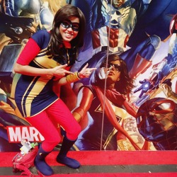 kookeybits:  Trying to figure this shit out. In the meantime, have some of my favorite shots of my Ms. Marvel cosplay from NYCC 2015. More to come cuz God knows I have too many pics. TOO MANY! 