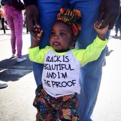 vonricco:   hipster-andre:  “Black is beautiful and I’m the proof.”  Yes you are 