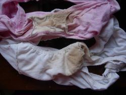leglover60 submitted: Few more of my mexican wife&rsquo;s dirty panties.