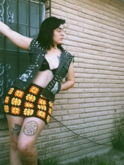 resin-lips:  resin-lips:  vtg crotcheted* skirt modeled by * rancherapunx * can b found @ trashbratvintage.bigcartel.com  !!! 
