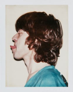 obsessee:  Mick Jagger by Andy Warhol 