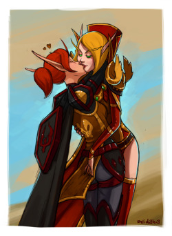 After a long time apart, a Blood Knight is re-united with her lover. But does she even remember her&hellip;?