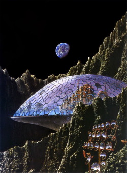 humanoidhistory:Tim White cover art for Assignment in Eternity, volume 1, by Robert A. Heinlein, 1977.