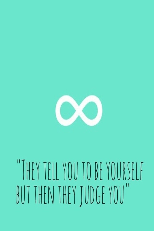 Infinity Sign with Quote