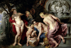 classic-art:  Finding Baby Eriktoniya Peter Paul Rubens 