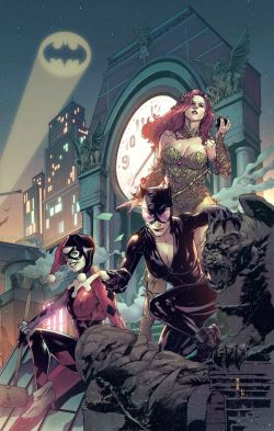 ferrisblueller:  Gotham Sirens by Bryan Valenza.