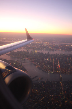 plasmatics-life:  NYC view from above ~ By Overgroun  