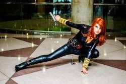 ratemycosplaynet:  More awesome shots by @ko_cosplay as Marvel’s Black Widow. #comics #comicbooks #avengers http://www.facebook.com/KOCosplay?fref=ts Need links to our Social Media sites? Check out http://www.ratemycosplay.net. Sharing the cosplay for