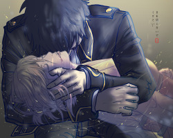 evartandadam:  目を閉じないでください。 “me wo tojinaide kudasai- Please don’t close your eyes” I rewatched the Mitsuba Okita arc, and I must say, it is quite sad. I honestly didn’t feel that upset the first time I watched it; most
