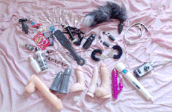 bunnychanxoxo:  Behold~ my toy collection ♥♥ 