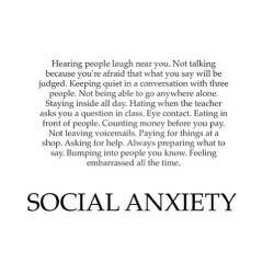 dying-means-living:  social anxiety | via Tumblr auf We Heart It. http://weheartit.com/entry/88255760 