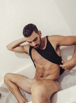 christos:  Nyle DiMarco by Tate Tullier 