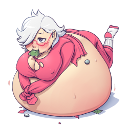 sugarbugtrash:hi @dwps is a good egg, if you like big ol boobs and bellies you should go stuff a dollar bill in their piggy bank