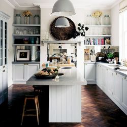 thenordroom:  Kitchen with open shelves // requested by agnomstick 