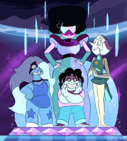jamjumpingjambore:  I love !! the new opening !!! it’s so colorful and cute I had to draw my favorite shot-I’m v excited to find out where exactly this warp panel is