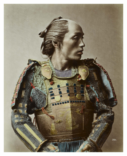 Samurai by Baron Raimund von Stillfried, 1875