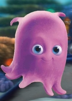 ytvdisney17:  spoopyyellowblues:  So everyone knows this little guy from finding nemo, right? Remember when nemo first met him, and he said: “See this tentacle? It’s actually shorter than all my other tentacles, but you can’t really tell.” And