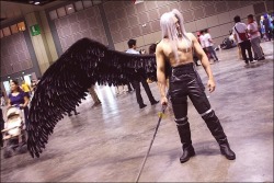 bluntsgamesnbeats:  Sephiroth cosplay 