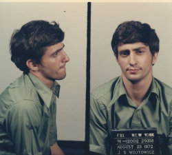 goingtobed: pine-needles-underfoot:  ladygolem:  historicaltimes:  Mugshot of John Wojtowicz who was sentenced to 20 years in prison for robbing a bank in order to fund his partners sex change. August 23rd 1972, New York via reddit  the only good lgbt