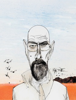 xombiedirge:  Breaking Bad Blu-ray Cover Series by Ralph Steadman Official Blu-ray Steelbook editions, due for release Feb. 2015. Pre-order available HERE.  