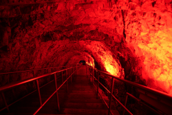 sixpenceee:   Hell by reddit user MeanPete There was no pearly gate. The only reason I knew I was in a cave was because I had just passed the entrance. The rock wall rose behind me with no ceiling in sight. I knew this was it, this was what religion