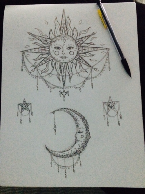 httpstaggedsun and moon drawing